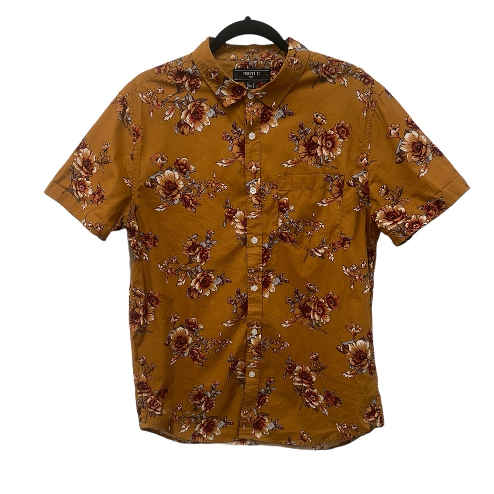 Forever 21 Floral Pattern Shirt